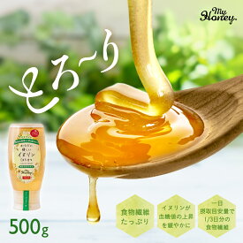 【秋の贈り物応援★1000円OFFクーポン発行中】マイハニー MYHONEY からだに優しいイヌリンはちみつ チューブボトル500g/ 箱なし簡易包装・手提げ袋無し【7営業日以内の出荷】お歳暮 2025 プレゼント ギフト はちみつ おしゃれ 内祝い