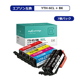 [今だけ特価]YTH-6CL エプソン用 互換インク YTH(ヨット) 互換 6色セット+ブラック(合計7本)【残量表示対応】対応機種：EP-10VA / EP-30VA