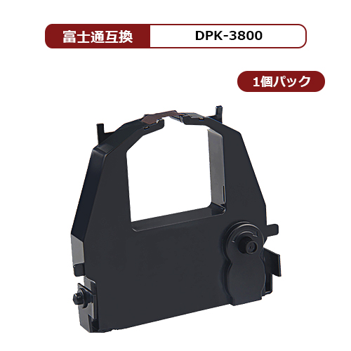 MC 富士通 FUJITSU 汎用 インクリボン DPK3800 黒 (BK)　1個