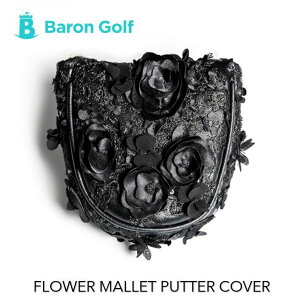 yz BARON GOLF y oStz FLOWER MALLET PUTTER COVER ot[}bgp^[Jo[