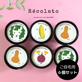 【野菜 ジェラート 6個セット】無添加 低糖質 濃厚 アイスクリーム カップアイス 日時指定 誕生日 プレゼント お取り寄せ こども おやつ スイーツ 罪悪感なし 自宅用 内祝い 出産祝い 春 ギフト みかん とうもろこし ヴィーガン 人工添加物 不使用 父の日