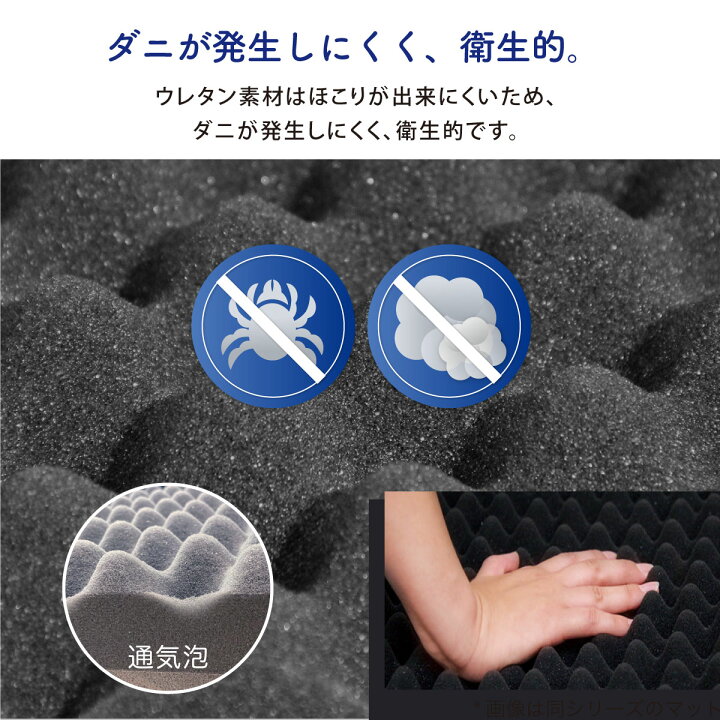 楽天市場】【WEB限定】腰楽寝マットWプロファイル 厚み12cm マットレス 