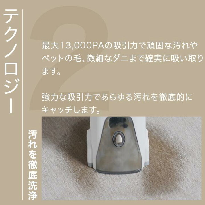 楽天市場】【Mindoo公式】 Mindoo PureX ハンディ掃除機 ピュア 