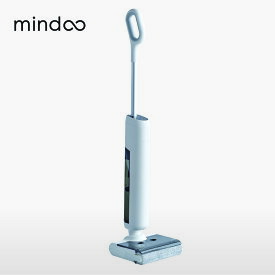 ＼11月限定価格／Mindoo AquaX Plus ミンドーアクアエックスプラス 水拭き掃除機 コードレス掃除機 吸引 水拭き 除菌 セルフクリーニング 自動乾燥 自走式 ごみ収集 1台5役 強力吸引 超軽量 高性能 強力 公式