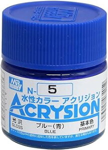 GSI�N���I�X �A�N���W�����J���[ �u���[ (��) ���� 10ml �͌^�p�h�� N5