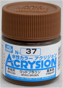 GSI�N���I�X �A�N���W�����J���[ �E�b�h�u���E�� ������ 10ml �͌^�p�h�� N37