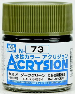 GSI �N���I�X(GSI Creos) GSI�N���I�X �A�N���W�����J���[ �_�[�N�O���[�� ������ 10ml �͌^�p�h�� N73