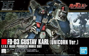 HGUC @mK_UC OX^tEJ[ (jR[Ver.) 1/144XP[ Fς݃vf