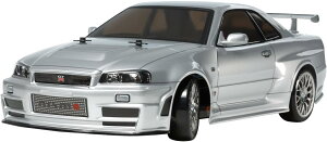 1/10 �d��RC�J�[�V���[�Y No.605 �j�X�� R34 GT-R Z-tune (TT-02D�V���[�V) �h���t�g�X�y�b�N �I�����[�h 58605