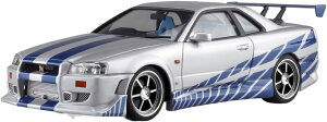 ���[�r�[���J No.WS-02 1/24 ���C���h�E�X�s�[�h R34 �X�J�C���C�� GT-R �v�����f��