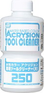 T313 水性カラーアクリジョン専用ツールクリーナー (大) 250ml