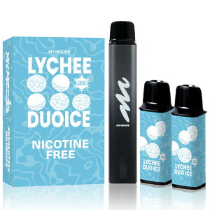 【楽天ランキング7冠】MyMoods VAPE スターターキット デバイス本体 & カートリッジセット ベイプ 電子タバコ POD型 高コスパ 電子たばこ シーシャ フレーバ ポケット 持ち運びシーシャ 超爆煙