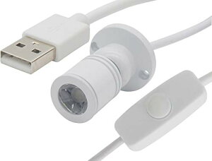 I[fBIt@ USBX|bgCg PxLED USB-A LED ^ X|bgCg V[P[XƖ obNCg px  (iK) 2m 1 zCg