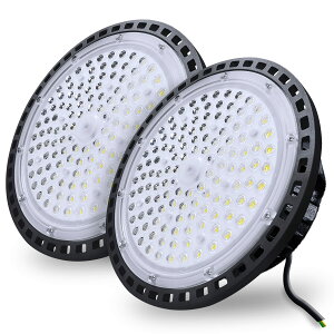 9200W 高天井灯 LED高天井照明 LED 投光器 入力電圧: 85-265V、100/200V対応可能 ペンダントライト32000LM 型 屋内屋外兼用 IP66 防水 吊り下げ電源内蔵 省エネ掲示板、ガソリンスタンド、夜間作業、
