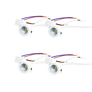 Ledキャビネットライト超小型ダウンライト シャーホワイトフラットバッフル