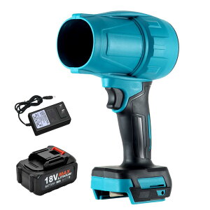 ブロワー 洗車 ブロワー エアダスター ジー ターボジェットファン 52m/s 超強力 20000RPM 高速回転 バッテリー1個付き 軽量 コードレス ブロワー 強力 耐久性 高温耐性 ブロワー 小型 (PC 掃除/キ