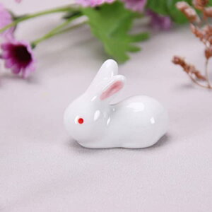キッチン 箸置き 和食器 可愛い うさぎの箸置き 5羽 セット 箸置きセットうさぎ 雑貨 ネコ 箸置き 兎 箸休め テーブル小物 ダイニング 食卓 兎デザイン 陶器 箸枕 はしだな スプーン台 かわい