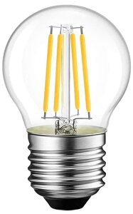 1 LED tBgd G45 4W 400LM E26 2700K-3000KgFEH[zCg 110-120V AC 40WMv̂ւ 40WMv (4W 1)