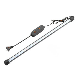 水槽ライト青白色光水族館LED照明アロワナライト調節可能な色の変化79-112センチメートル水陸両用水中ライト色: 119センチメートル (19cm)