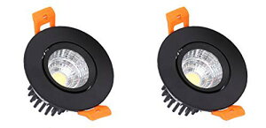 2 px\ 5W 3.5C` LED _ECg ߍ Px 350lm(35Wⓔւ) a75mm 6000KF q H Ɩ VƖ (6000K, )