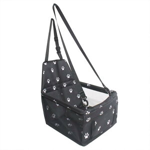 ペット用ドライブボックス 車用ペットシート 犬用カーシート ドライブベッド 安全ベルト付き 飛び出し防止 防水 耐摩 日本語説明書付き