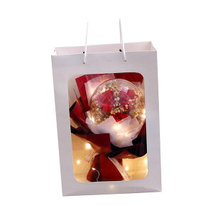 LEDルミナスバルーン フラワー ブーケ ホリデー バレンタインデー ホワイトデー ライト付き パーティー バルーン花束