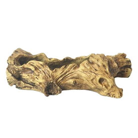 人工流木プランター不規則な多肉植物ポット家庭菜園用アウトドアスタイルD