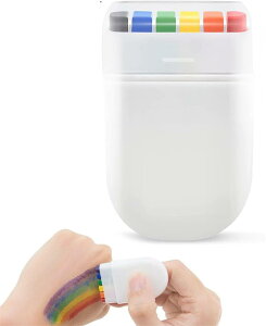 �t�F�C�X�y�C���g 6�F�̓�W�t�t�F�C�X�J���[ �� �y�C���g �q�� ���S �{�f�B�y�C���g �G�̋� �ȒP���� �q���g�p�ł��� ������ �X�|�[�c���� �t�@���l�t�F�C�X�y�C���g �g�тɕ֗�