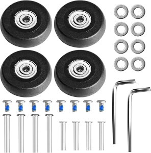 �X�[�c�P�[�X �L���X�^�[ ���� 4�Z�b�g (���a50mm ��18mm) �É��V���[�Y �L�����[�P�[�X �L���X�^�[ �ԗ֕�C�p �X�[�c�P�[�X �L���X�^�[ �����p �^�C�� DIY �C�� �L�����[�P�[�X�^�C���L�b�g 