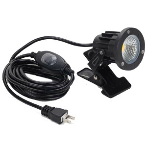 �����F 6000K LED�N���b�v���C�g �s�b�R�����C�g �R�[�h��3m �N���b�v���C�g LED���C�g �d�C�X�^���h