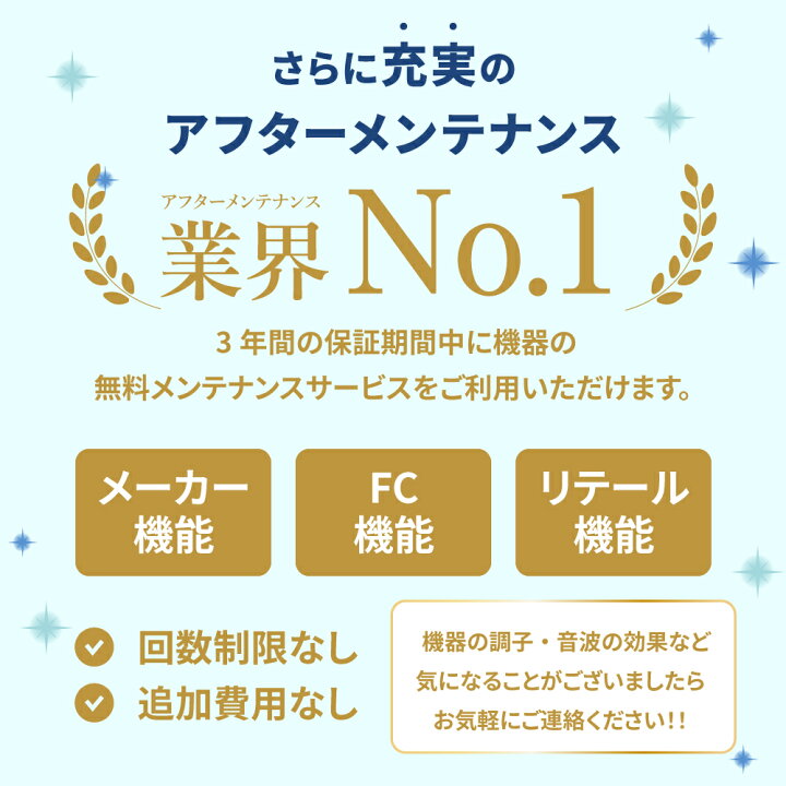 楽天市場】【公式】ミオピア 視力機器 3台セット 視力回復機器 超音波 
