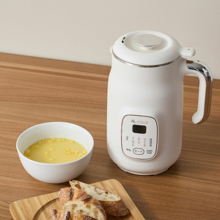 楽天市場】AL COLLE 豆乳メーカー ホワイト ASMT600W 正規品 ASM-T600 