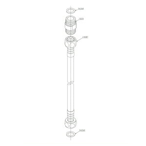 TOTO �t���L�z�[�X TN98L2X20 ���K�i TN98L2X20 4940577225894