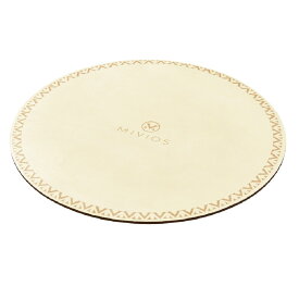 【早いもの勝ち】 在庫処分特価 MIVIOS サークルマット シルキークリーム シルキークリーム MVS320C 正規品 MVS320C JAN 4969182520927