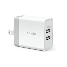 【早いもの勝ち】 在庫処分特価 アンカー Anker 24W 2ポート USBキュウソクジュ ホワイト A2021N21 正規品 OUMY Anker A2021N21 JAN 4571411216534