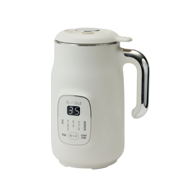 楽天市場】AL COLLE 豆乳メーカー ホワイト ASMT600W 正規品 ASM-T600 