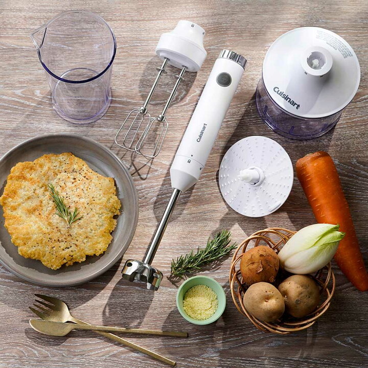 中古】クイジナート スリム&ライト マルチ ハンド ブレンダー ホワイト HB-500WJ スリム＆ライトマルチハンド 【中古】クイジナート スリム&ライト ハンド ブレンダー ホワイト HB-200WJ