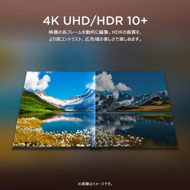 楽天市場】【完売】大型液晶テレビ 4K 55インチ 55V TV チューナー内蔵 