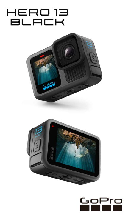 楽天市場】GoPro 超小型 アクションカメラ HERO13 BLACK CHDHX-131 