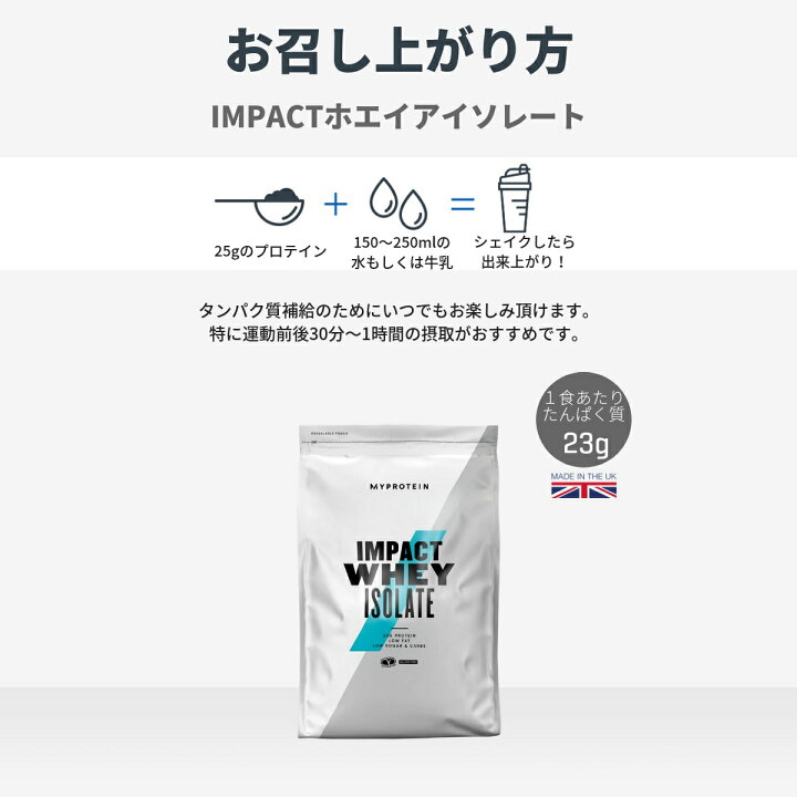 楽天市場 マイプロテイン 公式 Myprotein Impact ホエイ アイソレート Wpi チョコレートシリーズ 2 5kg 約100食分 楽天海外直送 マイプロテイン 楽天市場店