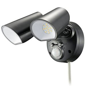 �I�[��(OHM) monban LED�Z���T�[���C�g ���O�p �l���Z���T�[ �����_�� 2�� �h�� �����_�� ���� �K�[�f�� �� ���� ���ԏ� �I�[���d�@ LS-AS2000K4-K 06-4288