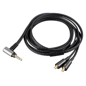 3APLUS CM2000Ti ���P�[�u�� A2DC �C���z���P�[�u�� ATH�p 2.5mm �o�����X�ڑ� �����xOCC�⃁�b�L 4�c ATH-CM2000TI/CK2000TI���ɑΉ� 120cm���� �u���b�N