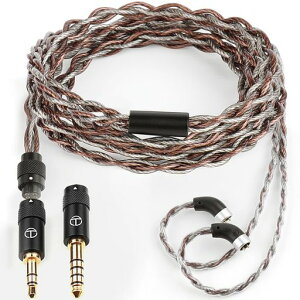 TRN Redchain ���P�[�u�� QDC �C���z���P�[�u�� 3.5 4.4 mm �������v���O 400�c���_�f�� �⃁�b�L�� �C�����j �o�����X �C���t�H�� �A�b�v�O���[�h�P�[�u�� (RedchainQDC)