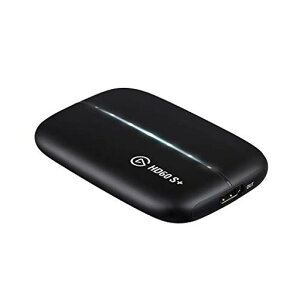 Elgato �Q�[���L���v�`���[ HD60 S+ �\�t�g�E�F�A�G���R�[�h�� 1080p/60fps 4K60 HDR10�p�X�X���[ ��x�� �჌�C�e���V�[ USB3.0 �yPS5,PS4/Pro,Xbox Series X/S,Xbox One