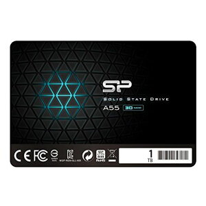 �V���R���p���[ SSD 1TB 3D NAND�̗p SATA3 6Gb/s 2.5�C���` 7mm PS4����m�F�� 3�N�ۏ� A55�V���[�Y SP001TBSS3A55S25