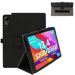 For DOOGEE tab G6 Max�P�[�X �yVaele �z13.4�C���` �^�u���b�g �P�[�X 360°�S�ʕی� ��܂�X�^���h�����p���� �y���z���_�[�t�� �㎿PU���U�[ �L�Y�h�~ �y�� �S�ʕی�DOOGEE tab G6 Max