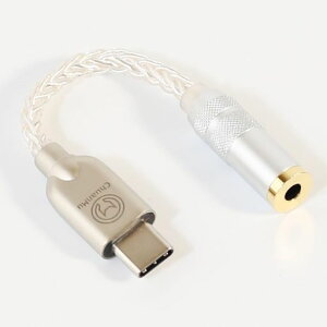 �y��؁z �n�C�G���h USB Type-C to 3.5mm �ϊ��A�_�v�^ DAC���� �n�C���]�Ή� �⃁�b�L�P�[�u�� �̗p Hi-Fi �C���z���W���b�N �ϊ� Android/iPad/PC �Ή� �yW297�z
