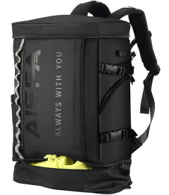 [AISFA] リュック メンズ 登山 リュックサック スクエア バックパック 大容量 防水 15.6インチ PC ビジネスリュック ラップトップバック USB充電ポート付き 30L アウトドア バッグ 旅行 通勤 靴/…