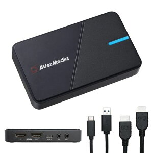 AVerMedia 4K�L���v�`���J�[�h �X�g���[�~���O�p 1440p120 �r�f�I�L���v�`���f�o�C�X PS5/Pro Xbox Series X/S Nintendo Switch PC Twitch/OBS Windows/Mac�Ή� -