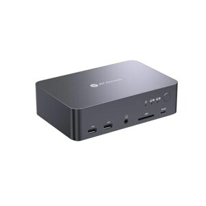 AV Access KVM�X�C�b�` �h�b�N 2���j�^�[�E2��m�[�gPC�Ή��A4K KVM�X�C�b�` �f���A��HDMI���j�^�[�AUSB-C MST�|�[�gx2�A�ePC�ő�60W PD�A1GbE
